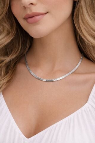 Çelik Düz Kalın Zincir