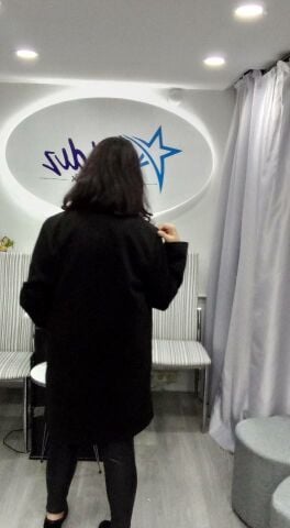 Büyük Beden Siyah  Nubuk  Trençkot