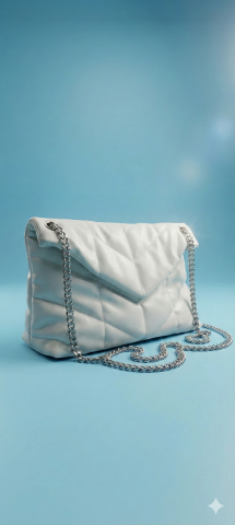 Beyaz Yumuşak Zarf Model Çanta