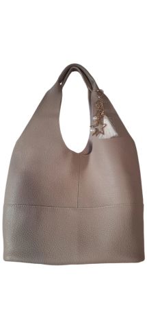 Bej Rengi Torba Modeli Hacimli Çanta