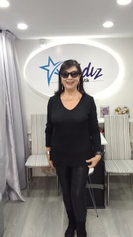 Büyük Beden Siyah Kaşkorse  V Yaka Likralı Cotton