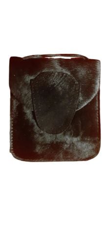 Siyah Tay Derisi Telefonluk Çanta