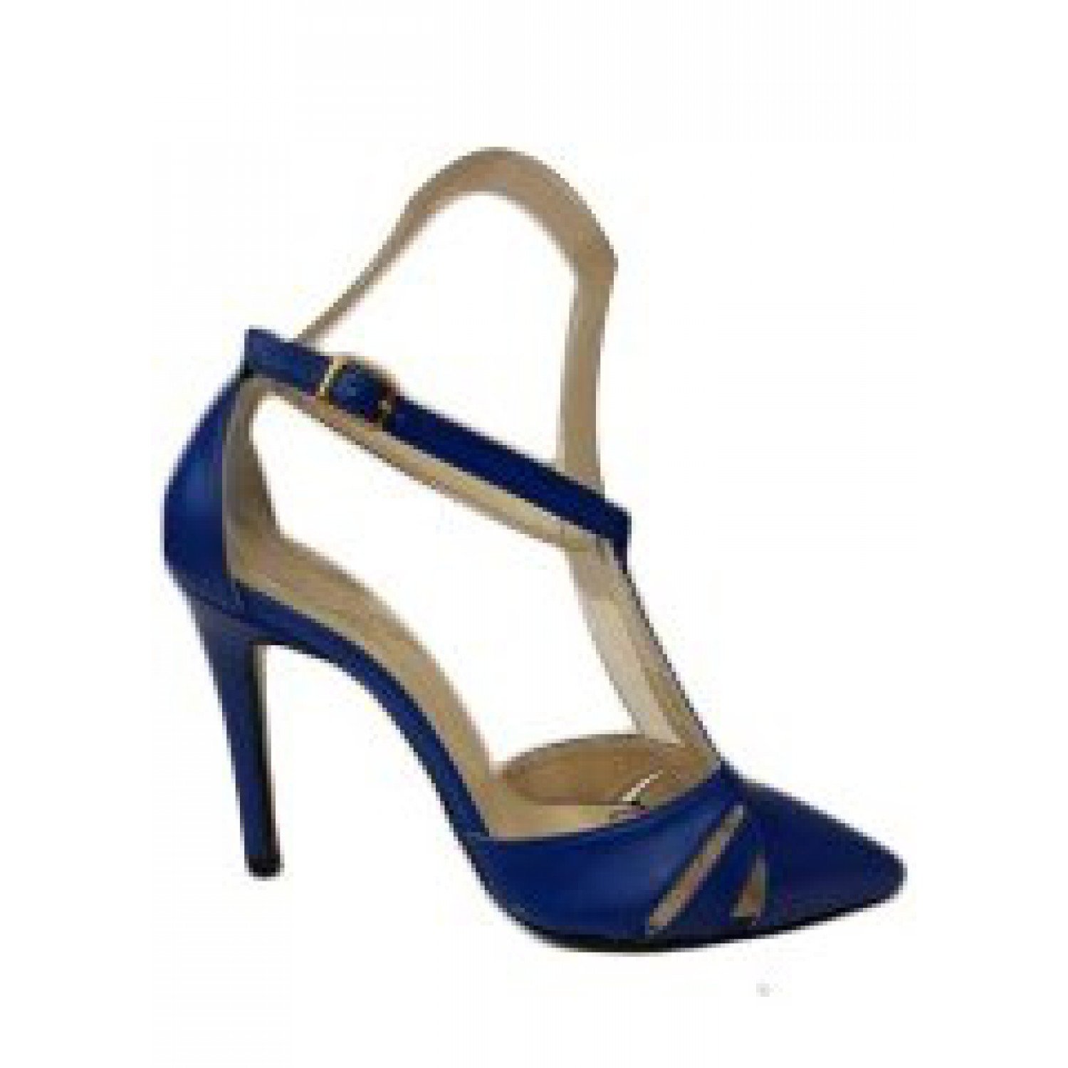 StilettoHakiki Deri Saks Ayakkabı 407