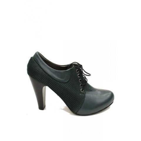 Platformlu Yeşil Ayakkabı 164