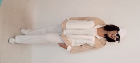 Kapüşonlu Fermuarlı Cotton Ceket - Camel