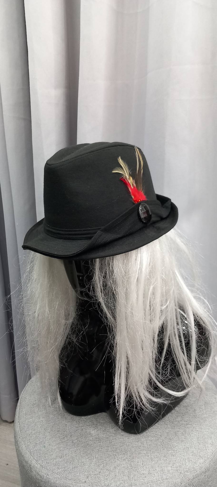 Siyah Borsalino Şapka