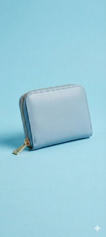 Mavi Renk Mini Cüzdan – Küçük Çantalar İçin İdeal