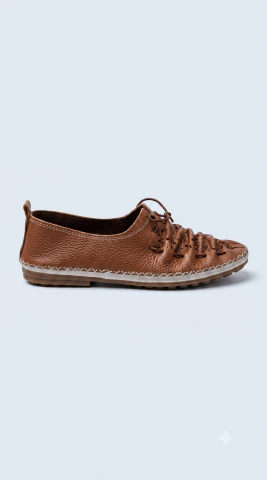 Bayan Sneakers Taba Ayakkabı