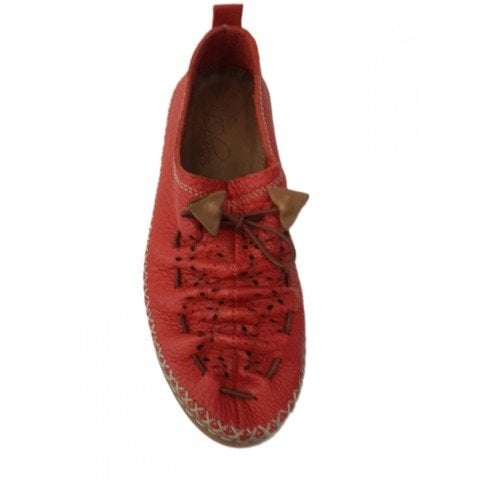 Bayan Sneakers Kırmızı Ayakkabı 4901