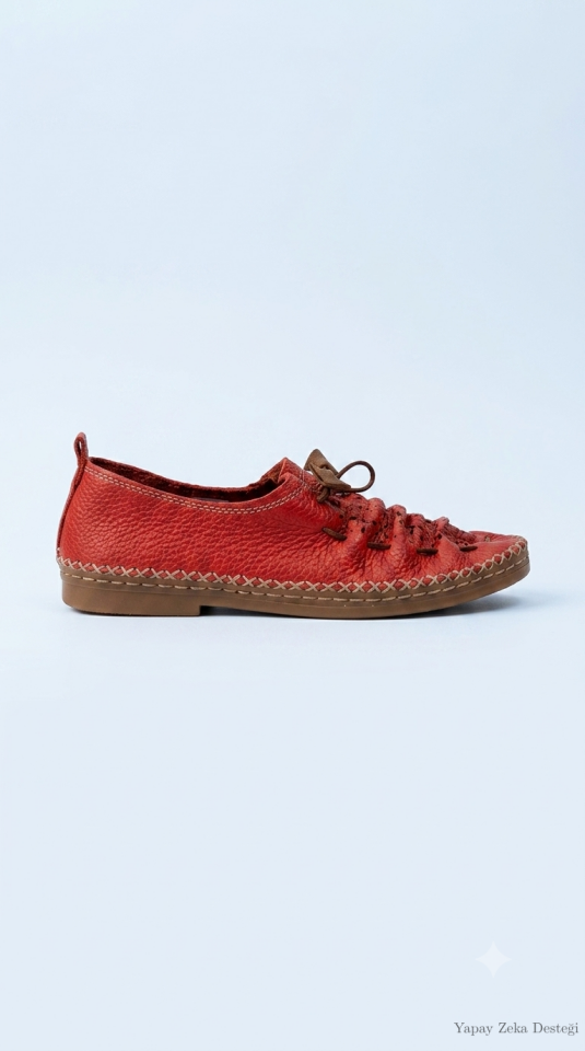 Bayan Sneakers Kırmızı Ayakkabı 4901