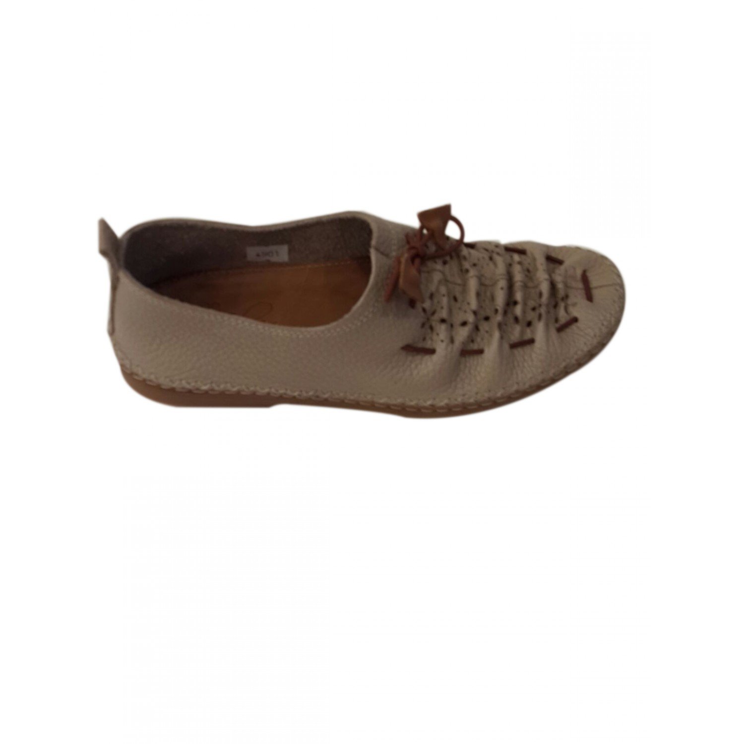 Bayan Sneakers Bej Ayakkabı 4901