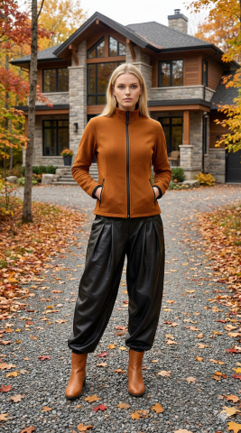 Hakiki Deri Süet Çift Taraflı Taba-Siyah Ceket