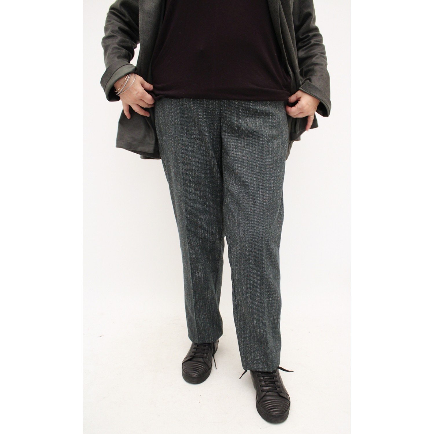 Büyük Beden Yeşil Pantolon 821000