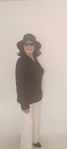 Siyah Degaje Yaka Lastik Örme Triko Tünik