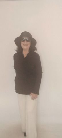 Siyah Degaje Yaka Lastik Örme Triko Tünik