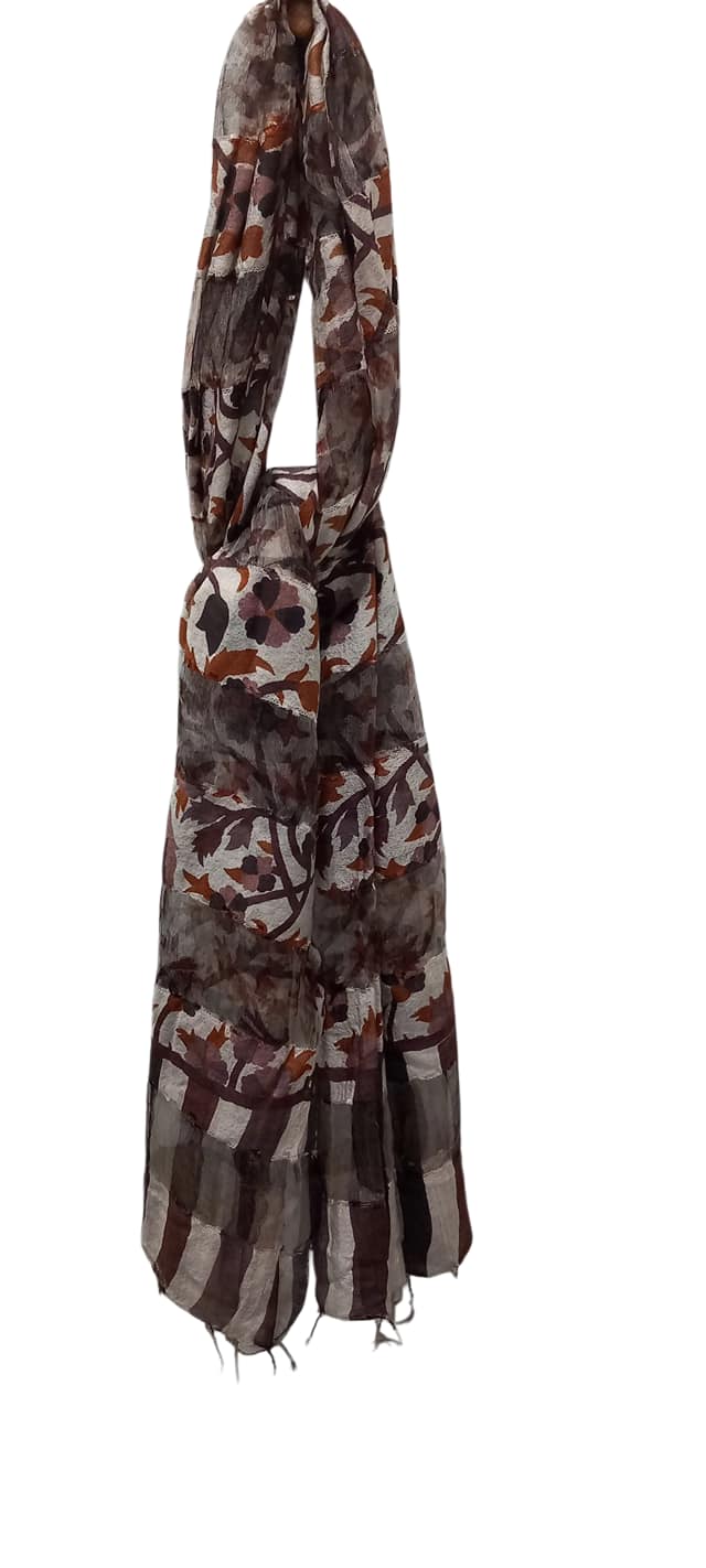 Haki Desenli Vual  Fular