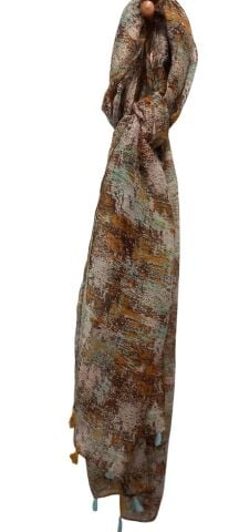 Vizon Desenli Vual Fular