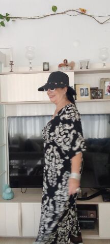 İtalyan Siyah Beyaz  Ön Arka v uzun Elbise