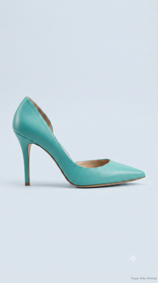 Mint Stiletto Ayakkabı