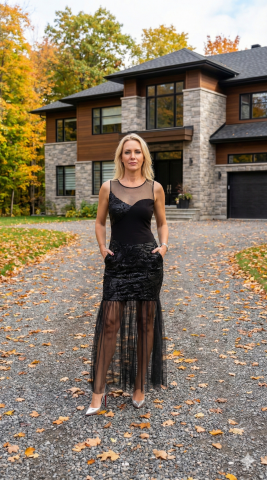 Siyah Gece Elbisesi - Abiye Elbise