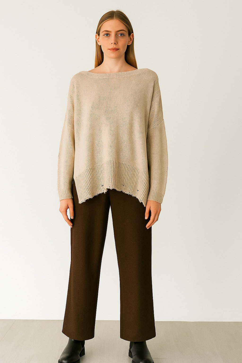 Kemik  Rengi İtalyan Yumuşaçık Triko