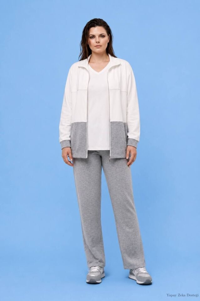 Viskon  Cotton  Eşofman Alt Pantalon